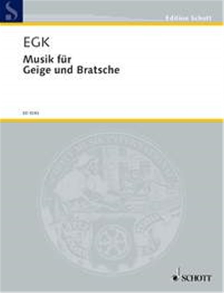 Music For Violin And Viola
